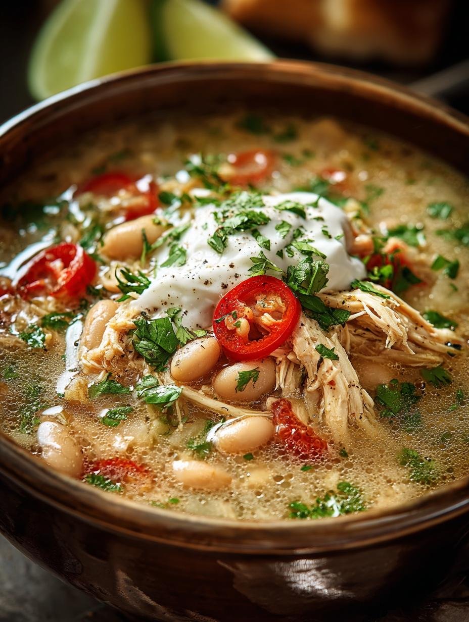 Crockpot White Chicken Chili: 7 Comforting Servings - Crockpot White Chicken Chili - additional detail