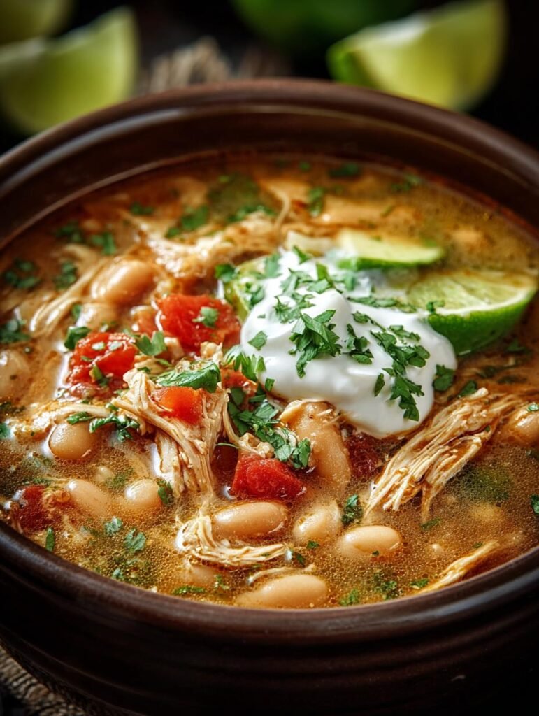 Crockpot White Chicken Chili