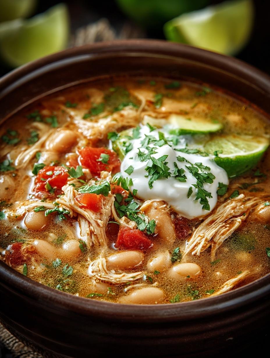 Crockpot White Chicken Chili