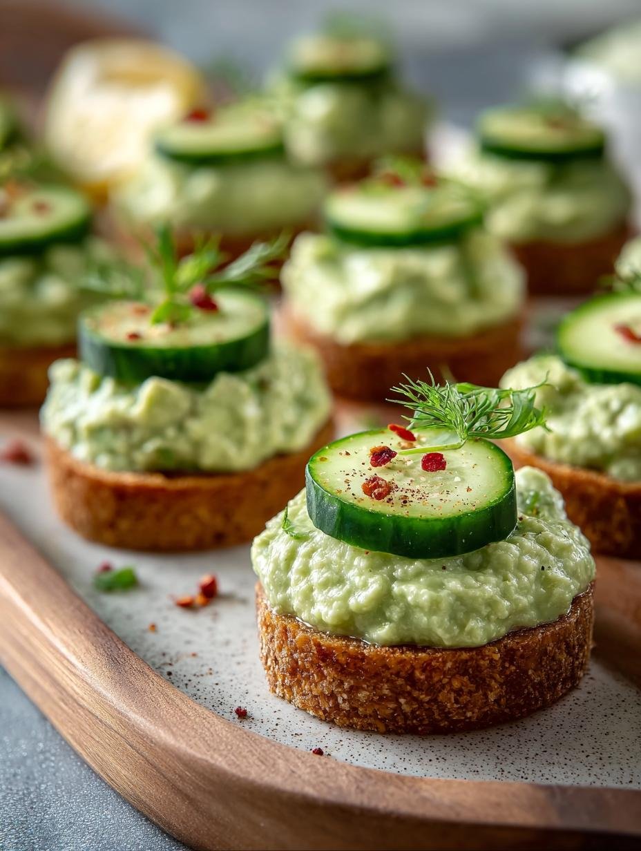 Cucumber Hummus Bites: 5 Easy and Healthy Appetizers - Cucumber Hummus Bites - main visual representation