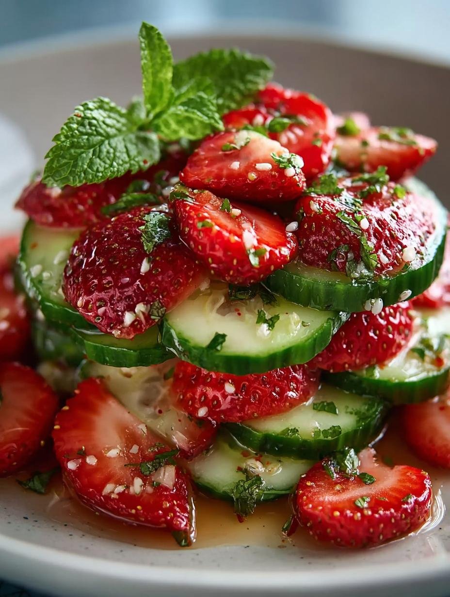 Cucumber Strawberry Salad: 5 Refreshing Variations to Try - Cucumber Strawberry Salad - main visual representation