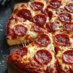 Detroit Style Pepperoni Pizza