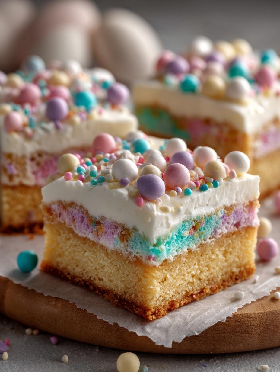 Delicious Easter Bunny Sprinkle Bars to Brighten Your Day - Easter Bunny Sprinkle Bars - main visual representation