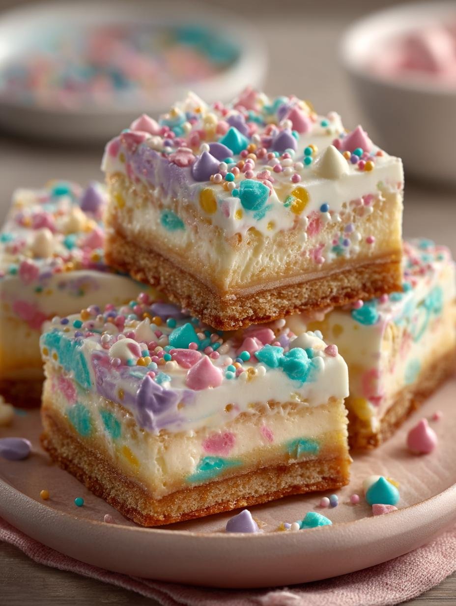 Delicious Easter Bunny Sprinkle Bars to Brighten Your Day - Easter Bunny Sprinkle Bars - additional detail
