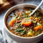 French Lentil Soup Vegetarian