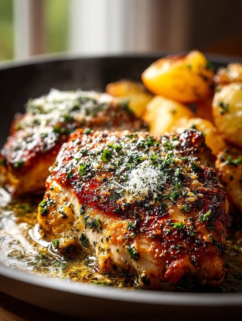 Garlic Butter Parmesan Chicken