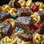 Garlic Steak Tortellini