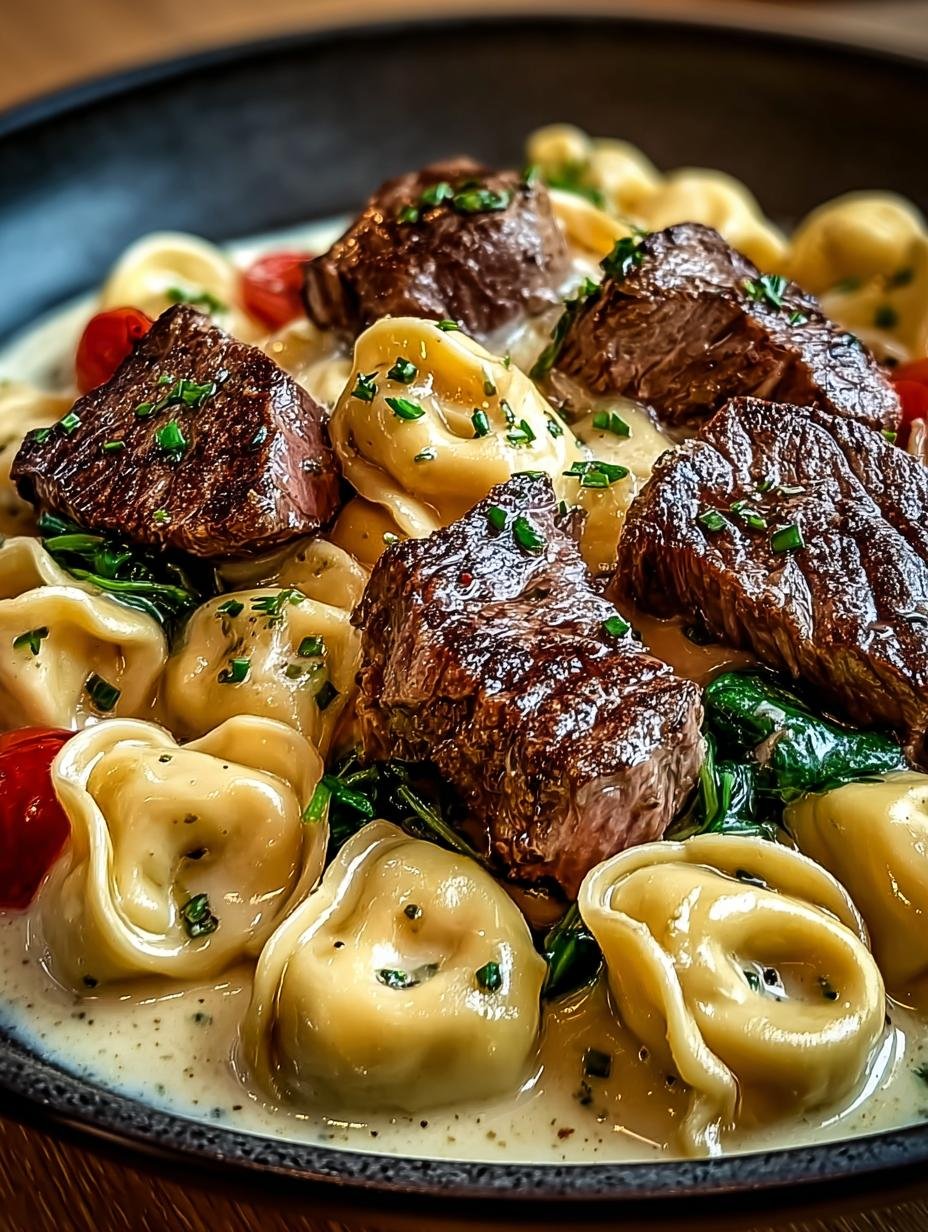 Garlic Steak Tortellini: 7 Reasons to Love This Dish - Garlic Steak Tortellini - additional detail