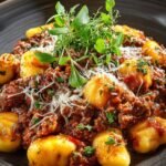 Gnocchi with Meat Sauce