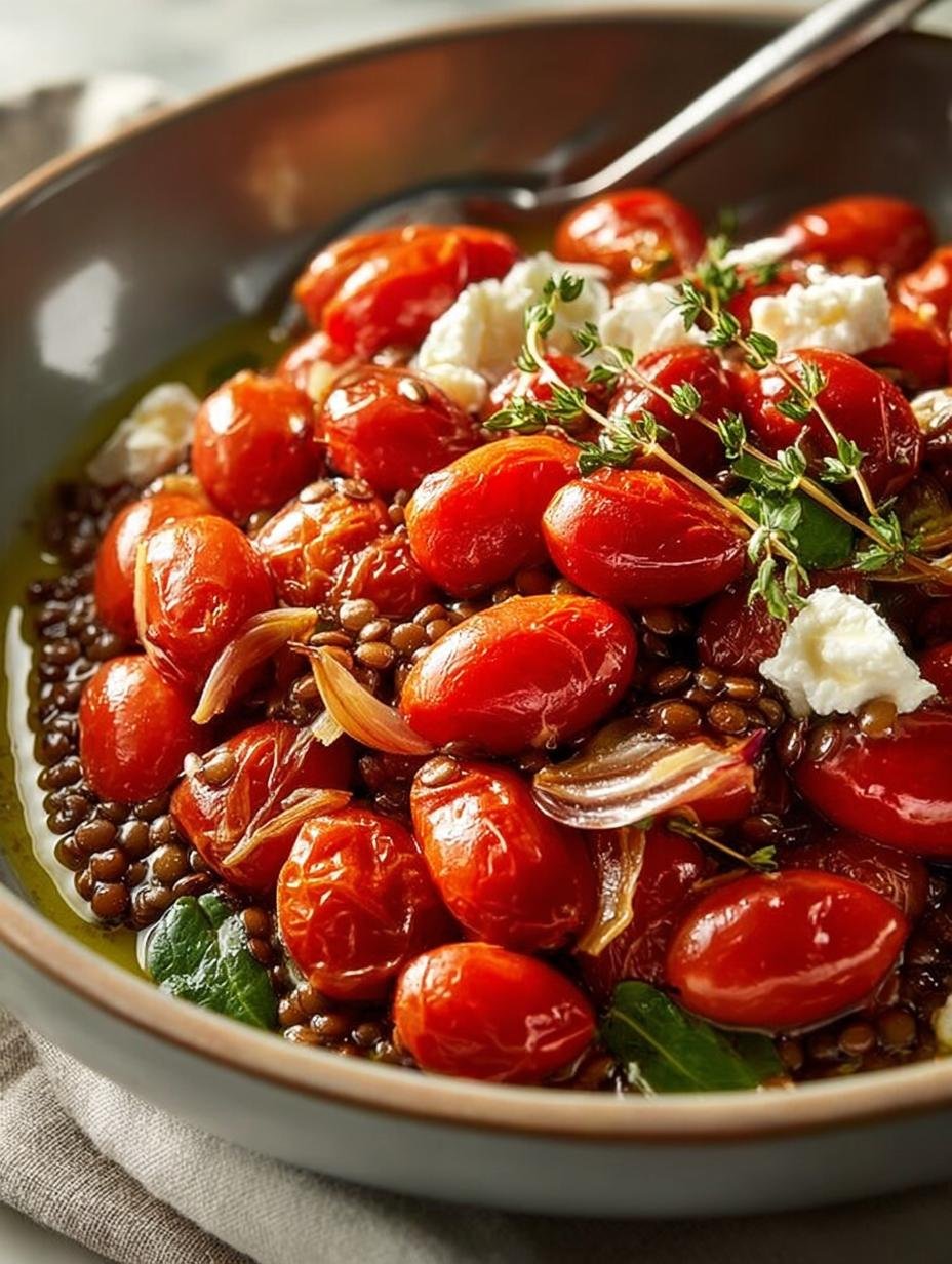 Delicious Greek Lentil Salad Recipe for Healthy Living - Greek Lentil Salad - main visual representation