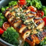 Grilled Chicken Broccoli Bowls