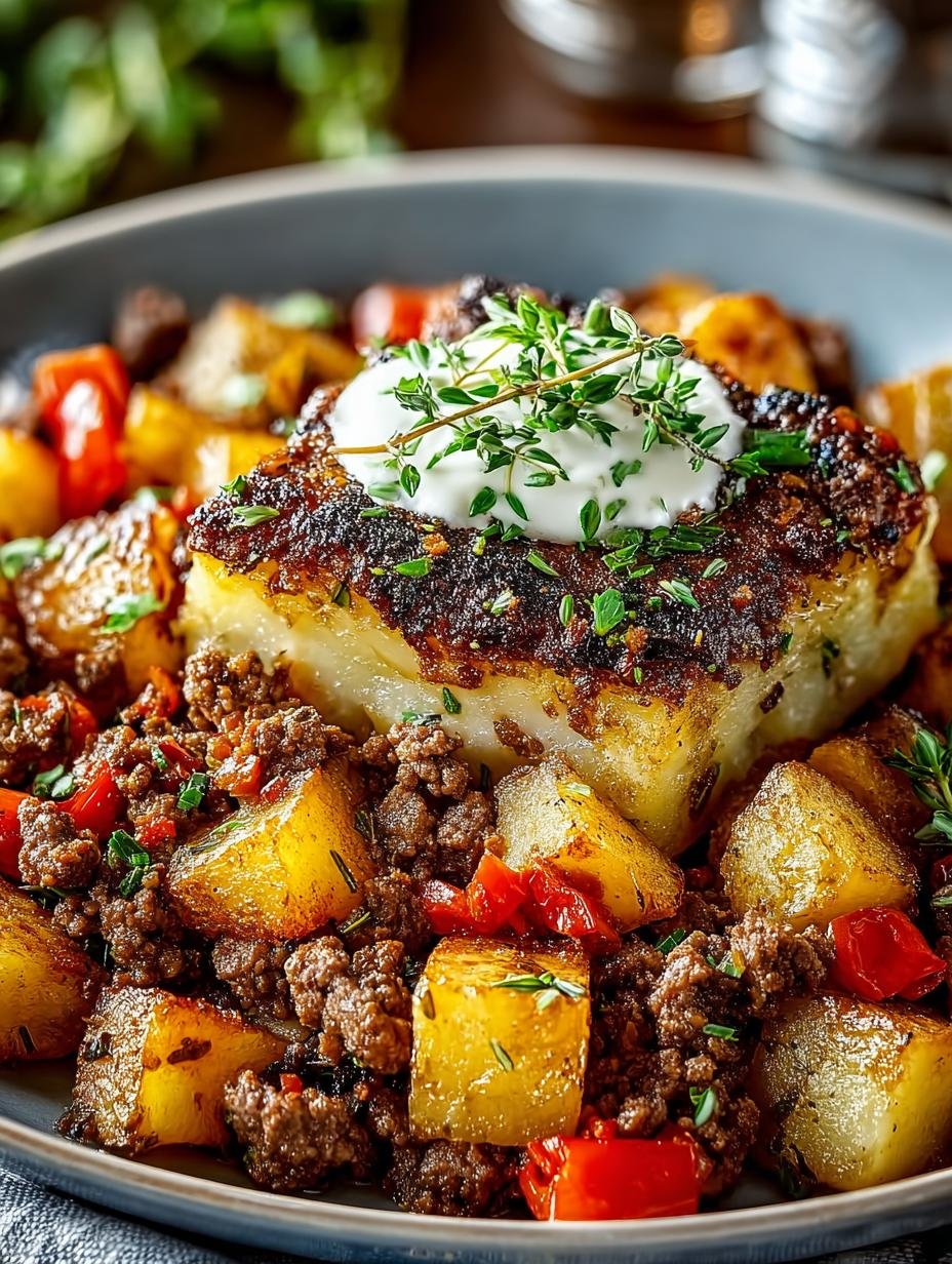 Savory Ground Beef Potatoes for Cozy Family Meals - Ground Beef Potatoes - main visual representation