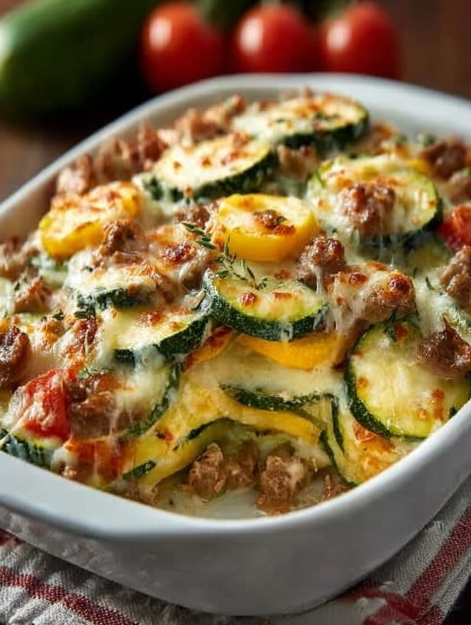 Ground Turkey Zucchini Casserole: 7 Reasons to Love It - Ground Turkey Zucchini Casserole - additional detail