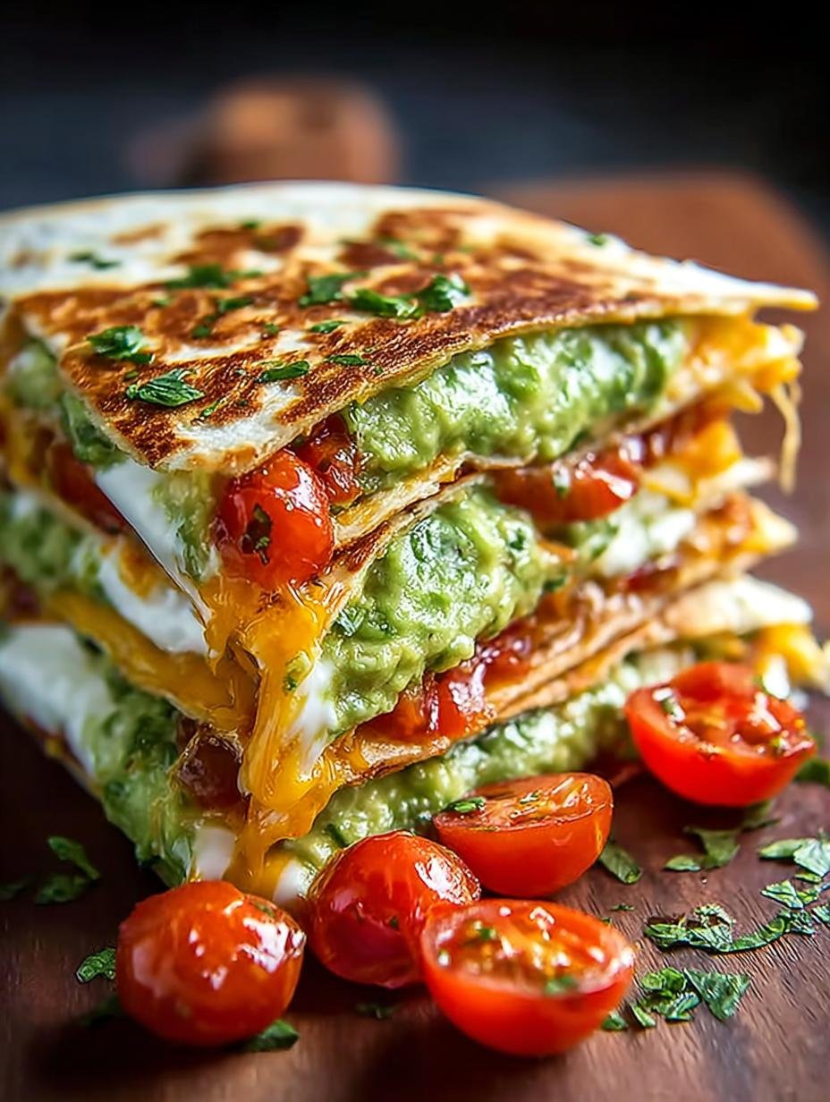 Guacamole Quesadillas That Will Delight Your Taste Buds - Guacamole Quesadillas - additional detail