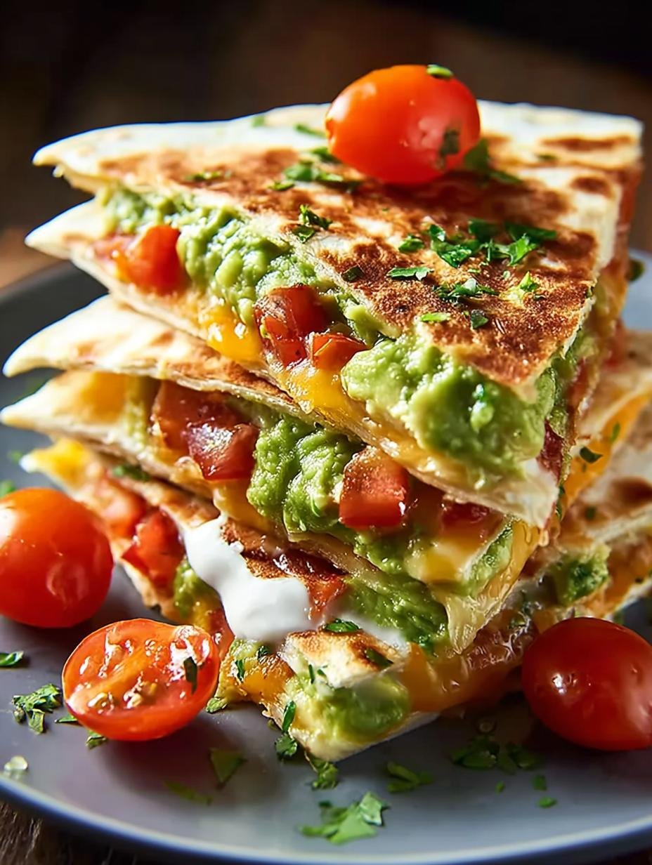 Guacamole Quesadillas