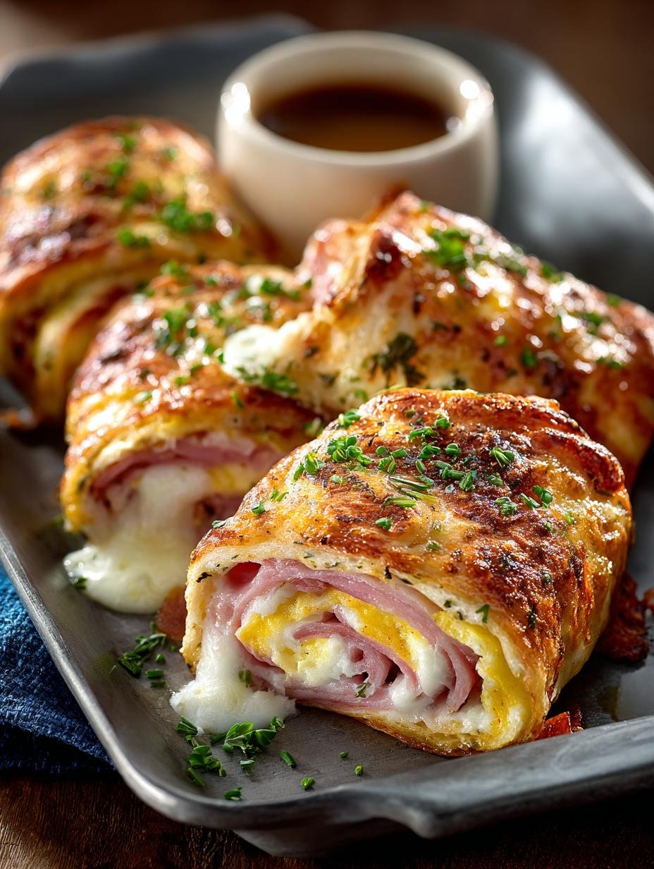 Delicious Ham Egg Cheese Roll for Busy Mornings - Ham Egg Cheese Roll - additional detail