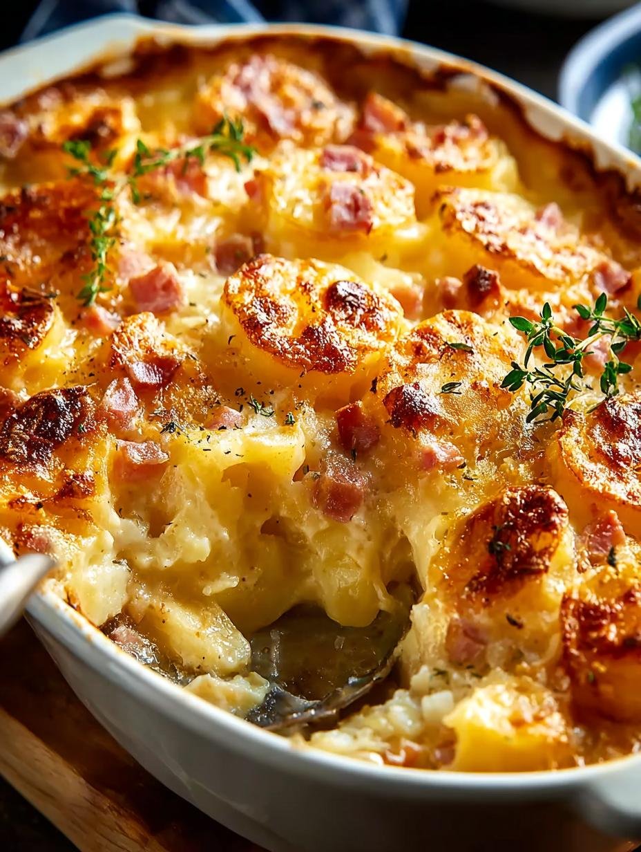 Easy Ham Potato Casserole: 6 Cozy Family Meals - Ham Potato Casserole - main visual representation