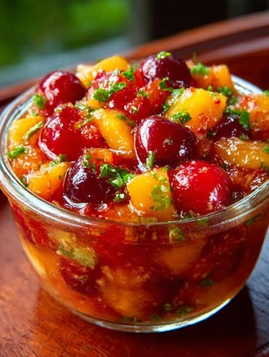 Healthy Peach Cherry Salsa: 7 Refreshing Ways to Enjoy - Healthy Peach Cherry Salsa - additional detail