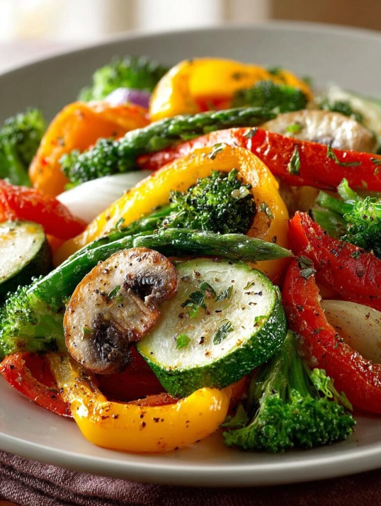Healthy Sauteed Vegetables Flavorful