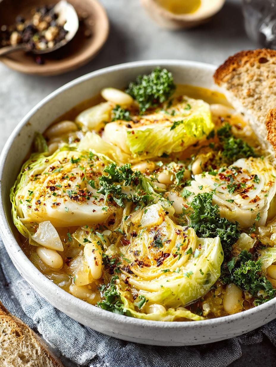 Hearty White Bean Cabbage Soup for Cozy Nights - Hearty White Bean Cabbage - main visual representation