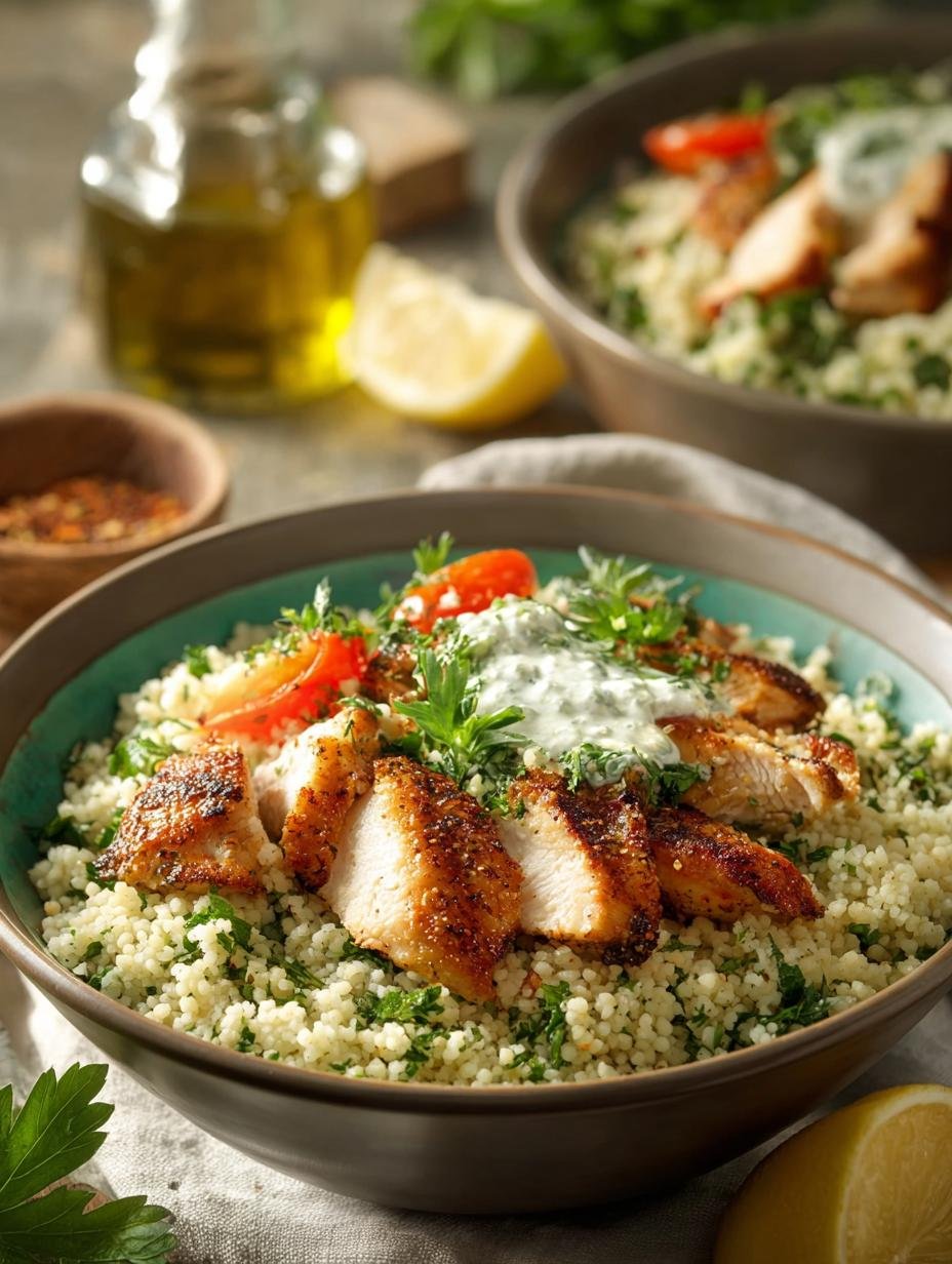Herbed Chicken Couscous Bowls: 5 Reasons to Love Them - Herbed Chicken Couscous Bowls - main visual representation