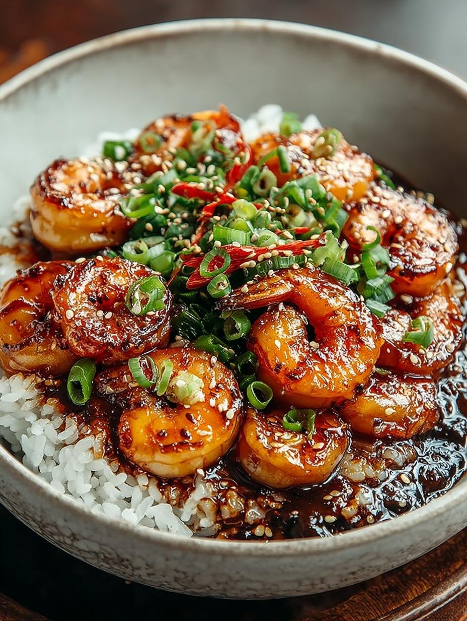 Honey Garlic Shrimp Bowls: 20-Minute Sweet Delight - Honey Garlic Shrimp Bowls - main visual representation
