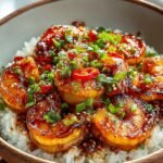 Honey Garlic Shrimp Bowls