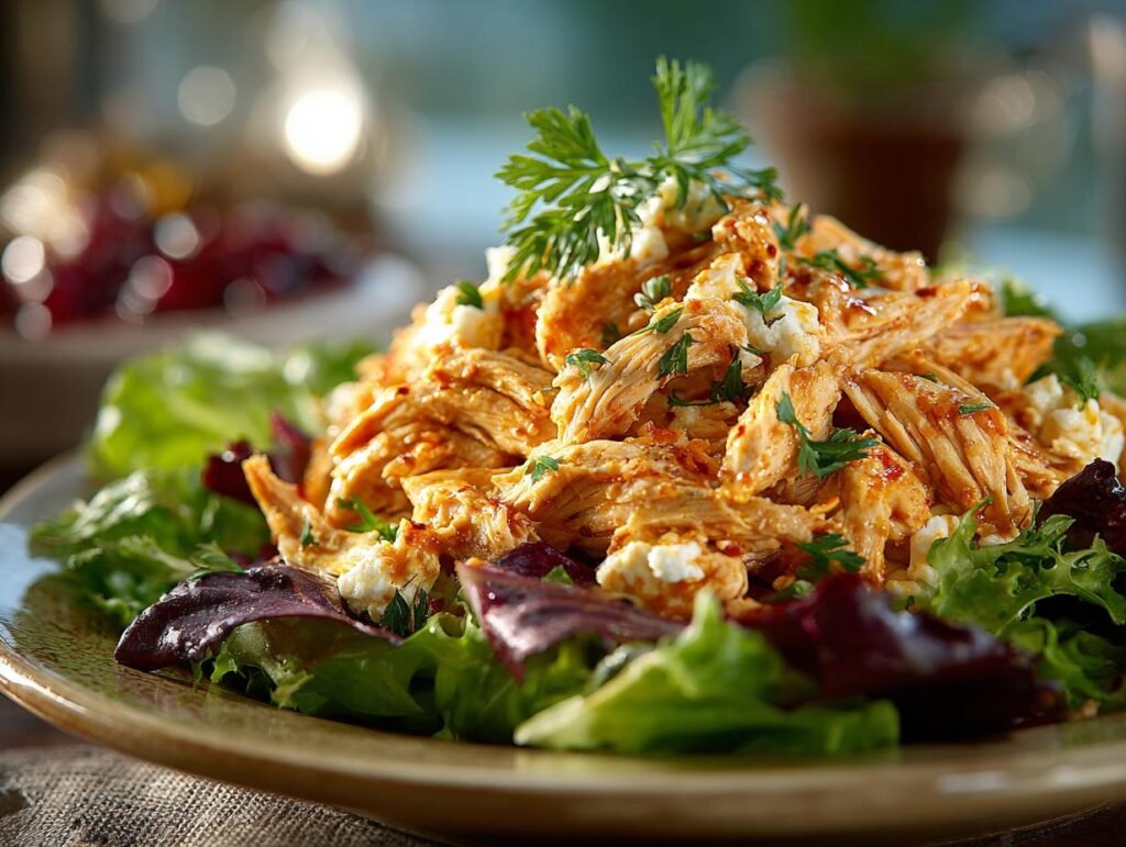 Honey Hot Chicken Salad