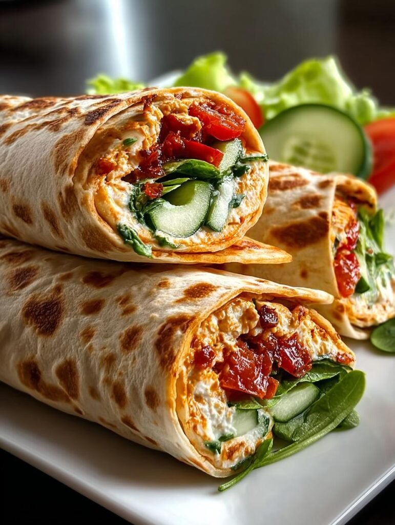 Irresistible Cottage Cheese Wraps
