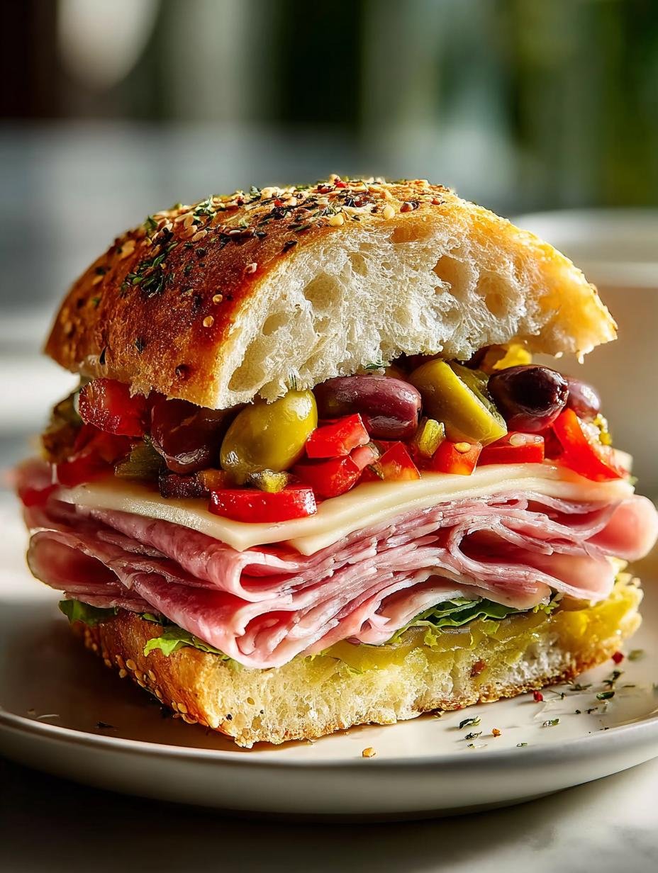 Italian Muffuletta Sandwich You'll Adore in 30 Minutes - Italian Muffuletta Sandwich Youll - additional detail
