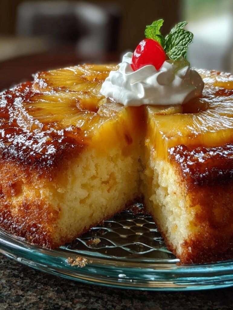 Juicy Pineapple Heaven Cake