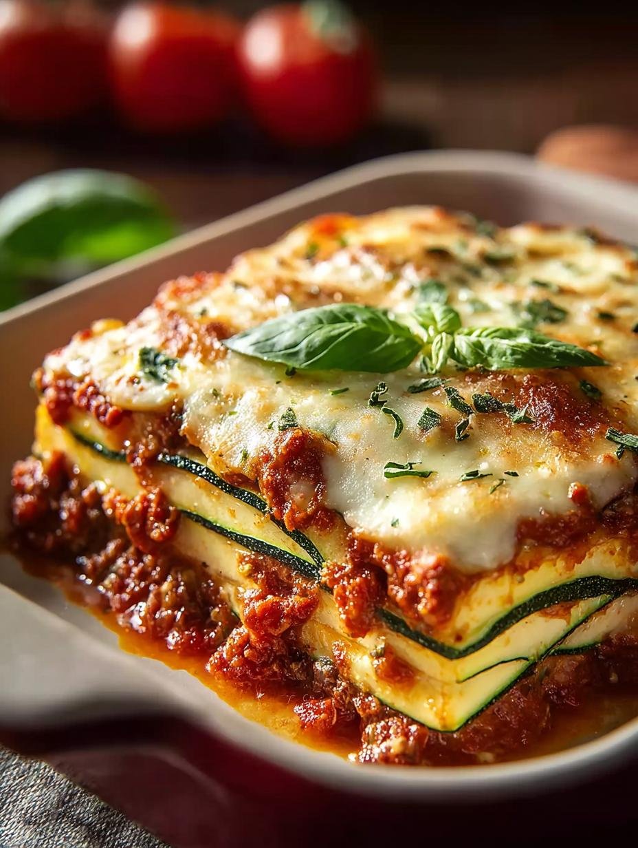 Best Keto Zucchini Lasagna: A Creamy Delight - Keto Zucchini Lasagna - main visual representation