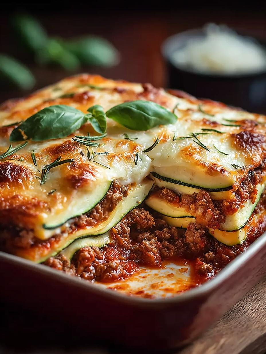 Best Keto Zucchini Lasagna: A Creamy Delight - Keto Zucchini Lasagna - additional detail