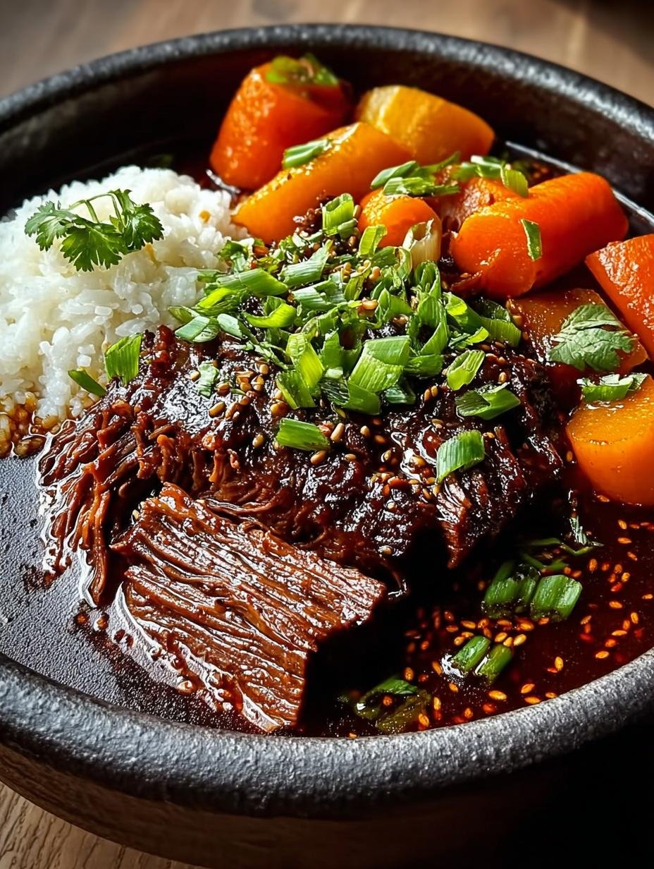 Savor 5 Steps to Korean Style Pot Roast Tonight - Korean Style Pot Roast - main visual representation