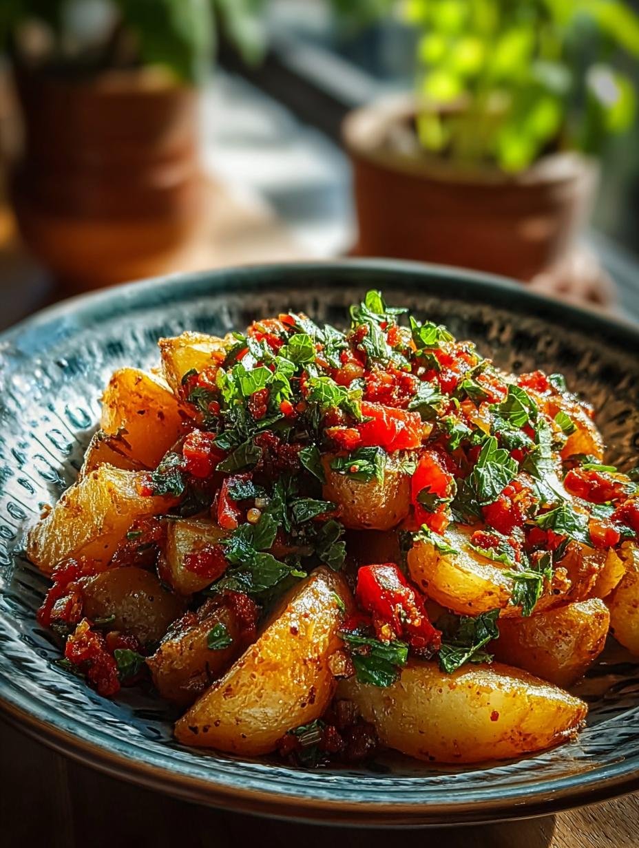 Lebanese Batata Harra: 5 Bold Ways to Enjoy Spicy Potatoes - Lebanese Batata Harra - additional detail