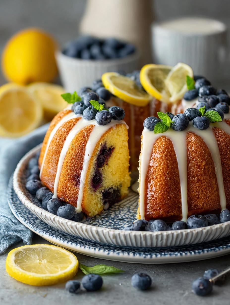 Lemon Blueberry Bundt Cake: 10 Reasons to Love It - Lemon Blueberry Bundt Cake - additional detail