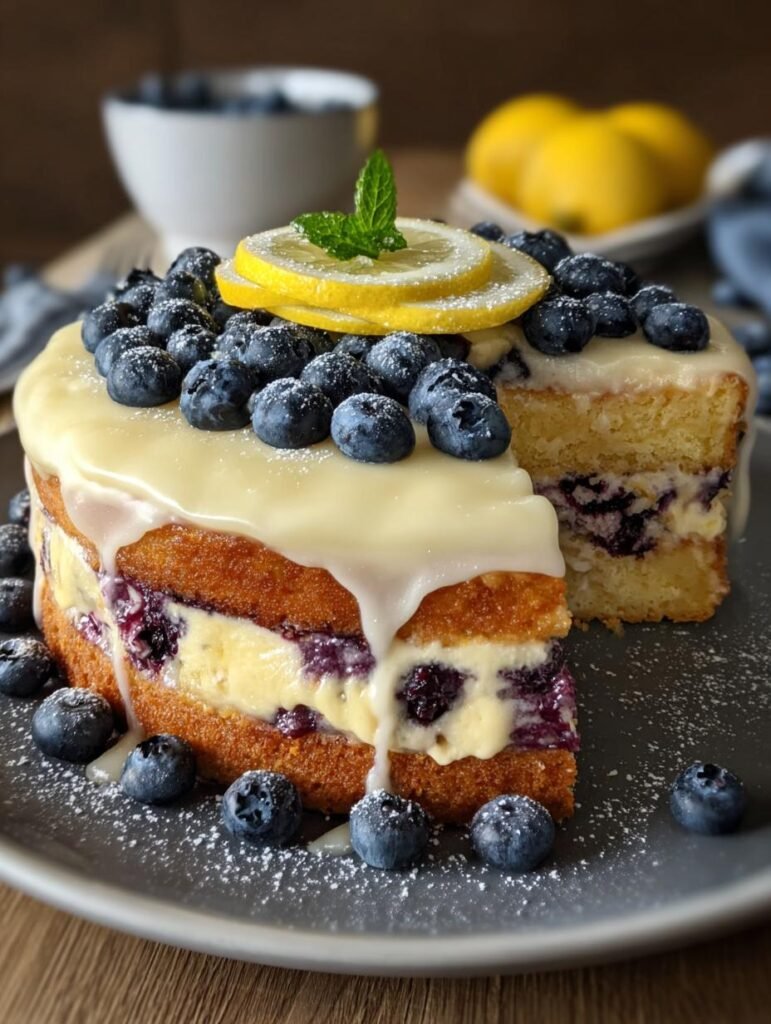Lemon Blueberry Cake