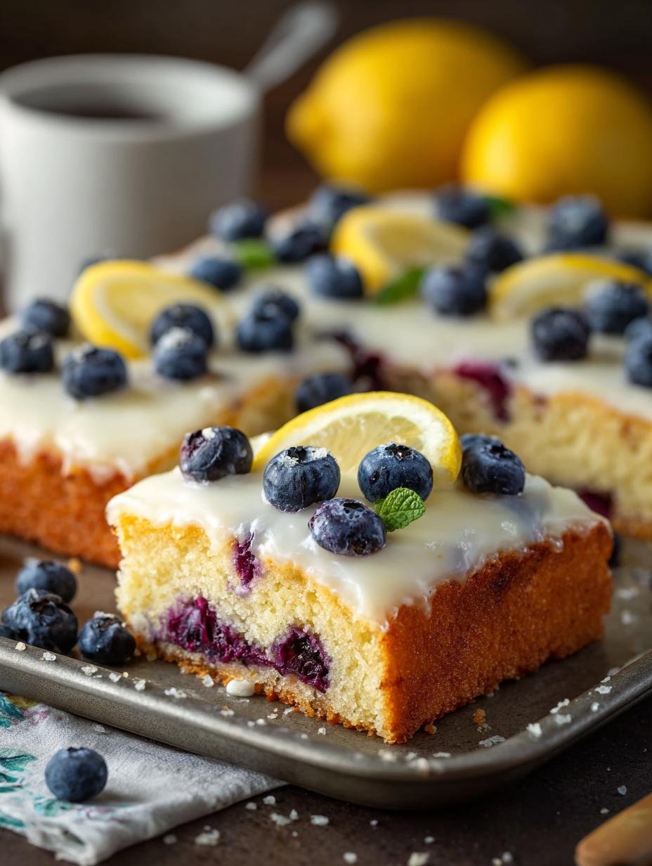 Lemon Blueberry Sheet Cake: 5 Reasons to Love This Treat - Lemon Blueberry Sheet Cake - main visual representation