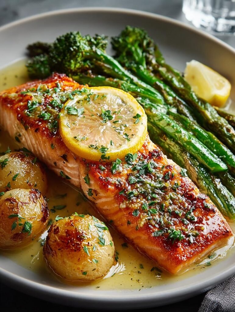 Lemon Butter Salmon with
