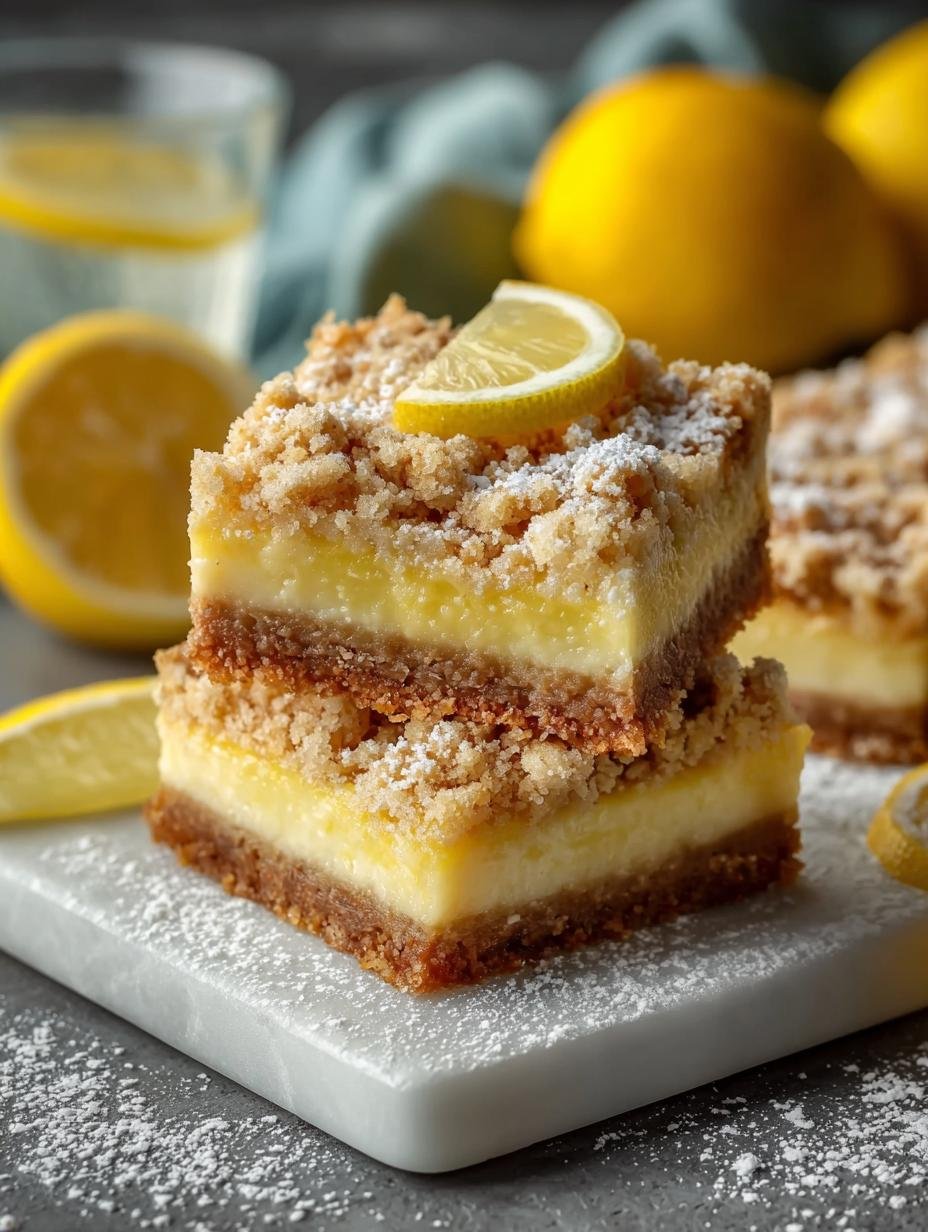 Lemon Crumb Bars: 5 Reasons You'll Love This Zesty Dessert - Lemon Crumb Bars - additional detail