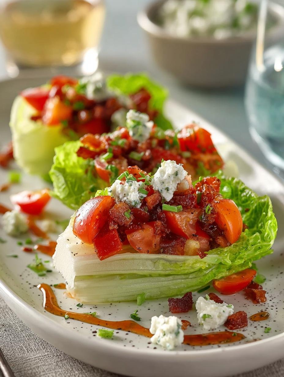 Delicious Lettuce Wedge Bites for Perfect Parties - Lettuce Wedge Bites - main visual representation
