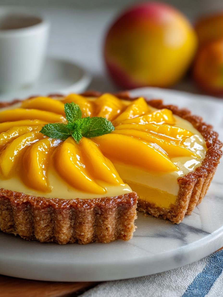 Delicious Mango Curd Tart: 5 Reasons to Try It Today - Mango Curd Tart - additional detail
