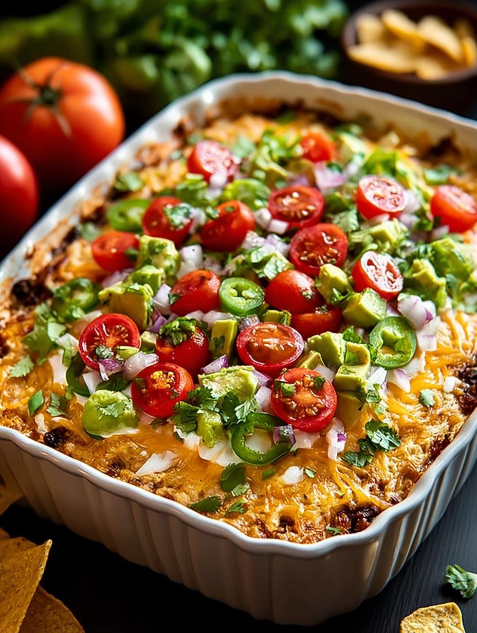 Best Mexican Layer Dip: 7 Layers of Flavorful Delight - Mexican Layer Dip - main visual representation