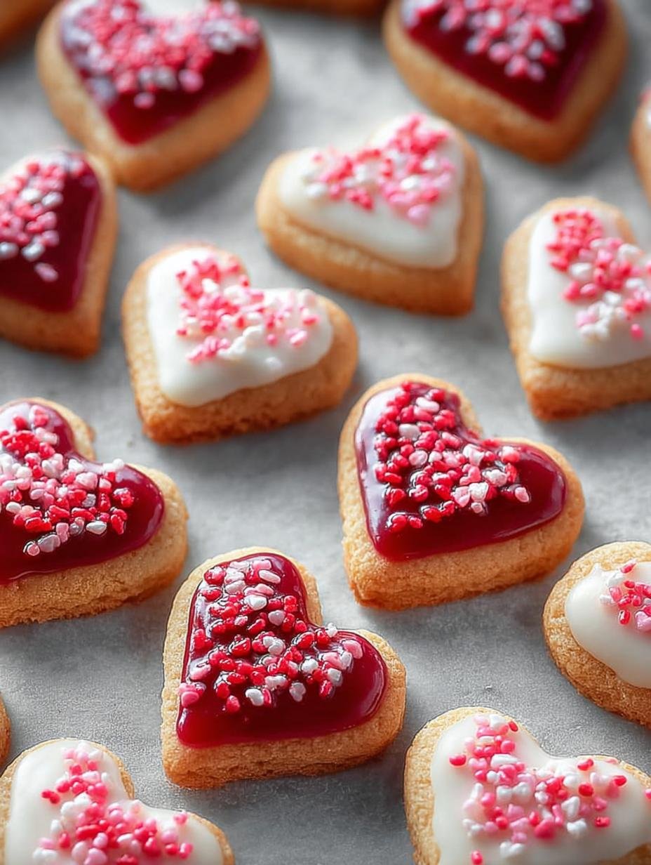 Mini Heart Sugar Cookies
