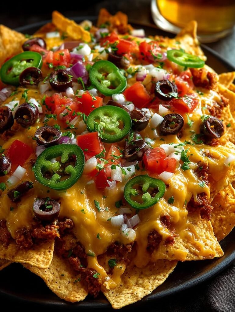 Nachos with Beer Cheese