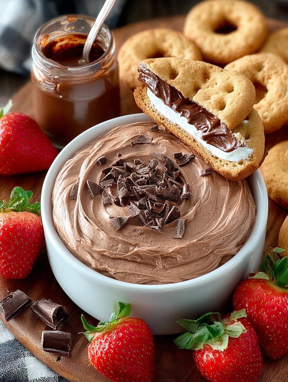 Nutella Fruit Dip: 4 Ingredients for Creamy Bliss - Nutella Fruit Dip - additional detail