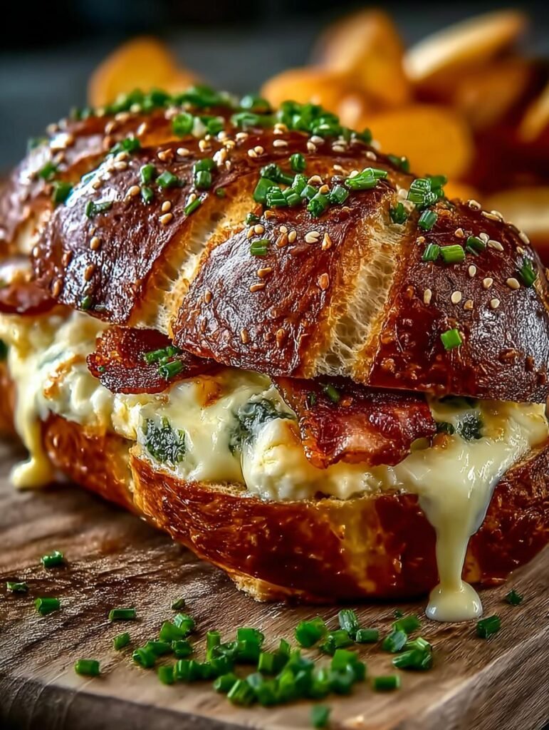 Oktoberfest Beer Cheese Pretzel