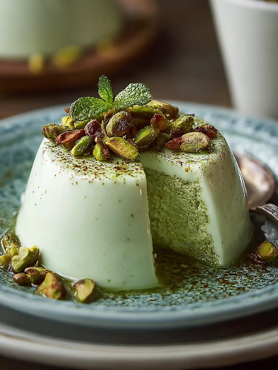 5 Reasons to Love Pistachio Panna Cotta as Your Dessert - Pistachio Panna Cotta - main visual representation