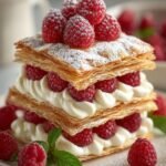 Raspberry Cream Napoleons