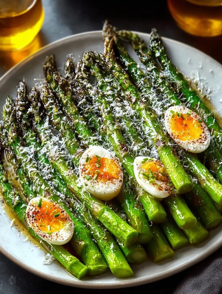 Roasted Asparagus with Parmesan